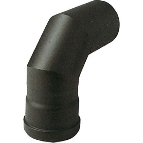 coude 90 acier 12 cm 120 mm noir pour poA les A granulA s de porcelaine 1,2 mm