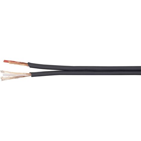 Cavo audio 2 x 0.14 mm² Nero BKL Electronic 1106001/25 25 m