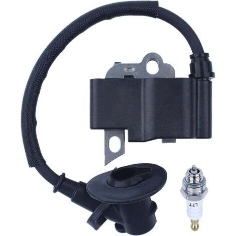 NALOOKAMIC Module de Bobine d'Allumage pour Tronçonneuse Stihl MS171, MS181, MS211, MS211C – Pièce Détachée avec Bougie d'Allumage Référence 1139 400 1307