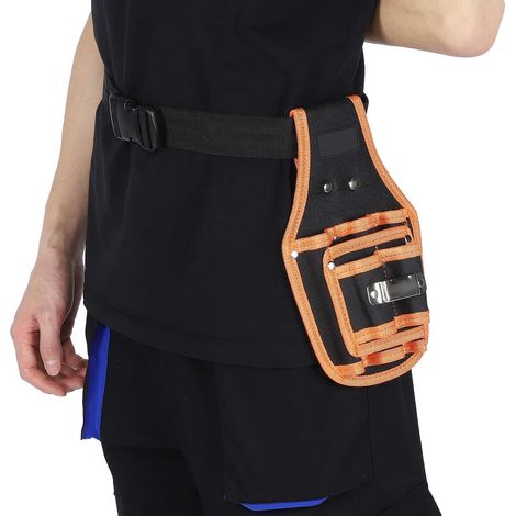 Sacoche à outils robuste pour électricien professionnel, de ceinture (1/5)