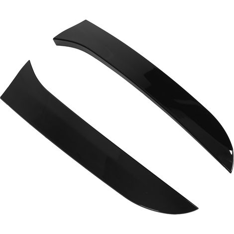 Paar glänzend schwarze Heckscheiben-Seitenspoiler, Viertelblechspoiler für MK6 Variant Kombi 2008-2013, Autotuning-Ersatzteil. (1/5)