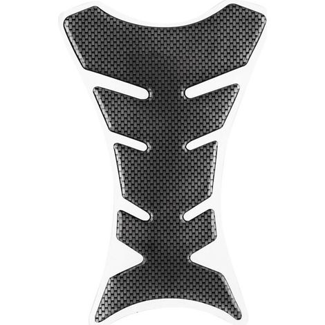 Protection Réservoir Moto, Protège Réservoir Moto, Tampon de Réservoir D\'essence, Autocollant de Réservoir de Carburant Universel Autocollant 3D Tampons de Traction Anti-rayures (1/4)