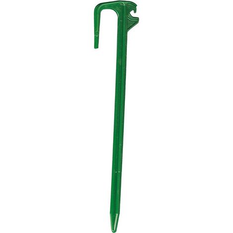 Outils Et Nature – Lot de 10 piquets de tunnel – Accessoire pour serre – Fabriqués en France – Hauteur 25 cm – Couleur vert foncé ou vert anis (1/2)