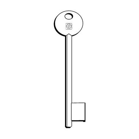 CHIAVE PATENT 6P7D SILCA - OTTONE- 5 pezzi