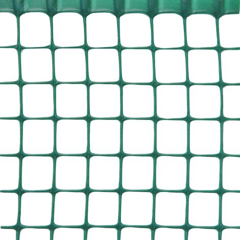 RETE IN PLASTICA QUADRANET X BALCONI maglia mm. 5x5 rotolo mt.50 H. cm. 100 - Verde