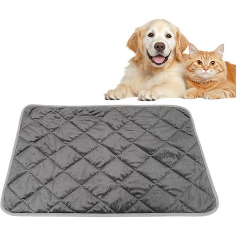 Selbstheizendes Katzenbett Beheizt – 5-lagige Fünflagige Isolierung, Waschbare Warme Schlafunterlage  Rutschfeste, Selbstheizende Kätzchenmatte Für Hunde, Katzen, Welpen, Kätzchen, Zuhause, Drinnen U