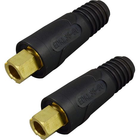 Connecteur de câble de soudage EDKL35-50 lot de 2 (1/4)