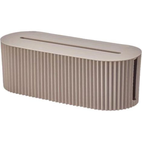 Boîte d'organisation de câbles - Organisateur de bande d'alimentation, boîte à câbles, cacher et dissimuler les multiprises et les câbles d'alimentation devant les téléviseurs, ordinateurs et (1/5)
