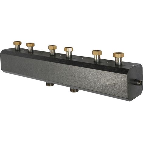 Collecteur triple pour groupes de raccordement chauffage OEG