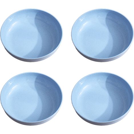 Assiettes en plastique pour la maison, petites assiettes mignonnes en os frais, assiettes poubelle pour la table à manger