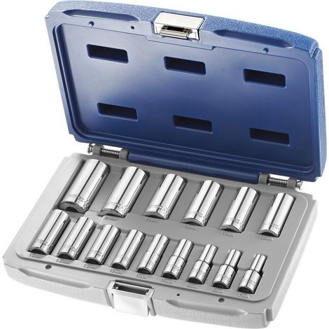 Juego de enchufes largos EXPERT BY FACOM - 3/8 - 15 pcs - E031804
