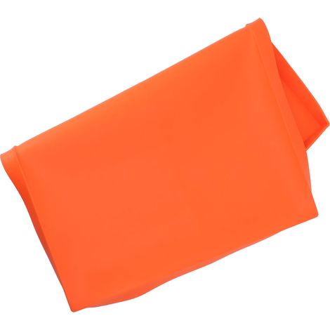 Tapis de cuisson en silicone robuste pour barbecue, protège votre plancha des rongeurs, des débris et de la rouille. Tapis de cuisson toutes saisons, 56 cm, orange.