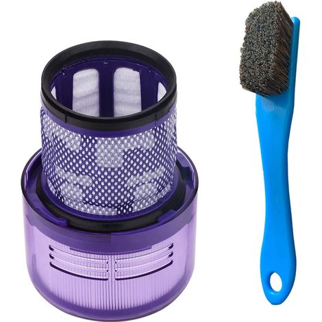 Filtre Lavable Pour Dyson V11 Sv14, V15 Detect, Filtre De Remplacement Pour Aspirateur Sans Fil Torque Drive Pet Absolute Series Avec Brosse En Poils De Porc (V11) (1) Thsinde (1/5)