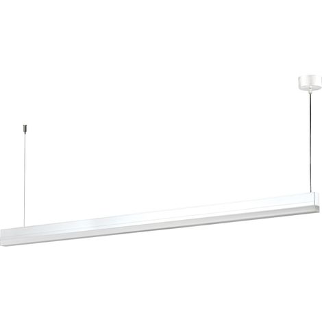 LINEAR Suspension 1450mm blanc LED intég. 33W 3000K 2500lm ARIC 50606