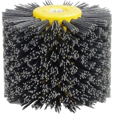 Brosses Abrasives 120 Roue De Polissage Abrasifs Fil Roue Diamètre 120mm Noir NPTERBL (1/5)