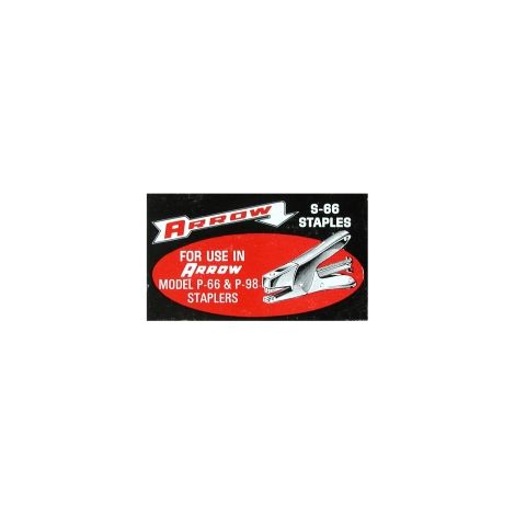 Agrafes Arrow S66 5mm Fixation Robuste Et Durable - Arrow