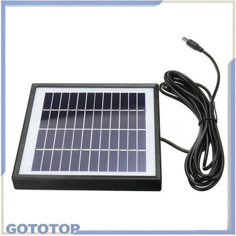 panneau solaire portable Panneau Solaire Polycristallin Portable d'extérieur 5 W 12 V à Haute jeux trampoline (1/5)