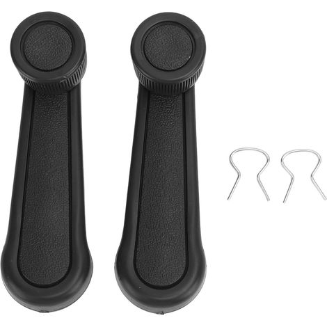 1 paire de manivelle de fenêtre 69260 – 04020, jeu de leviers intérieurs de remplacement gris pour Hilux Tercel Camry (1/5)