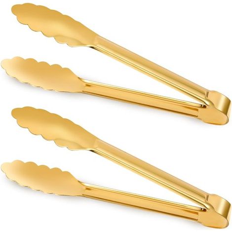 Pinzas de cocina de acero inoxidable - juego de 2 - 24,5 cm (1/5)