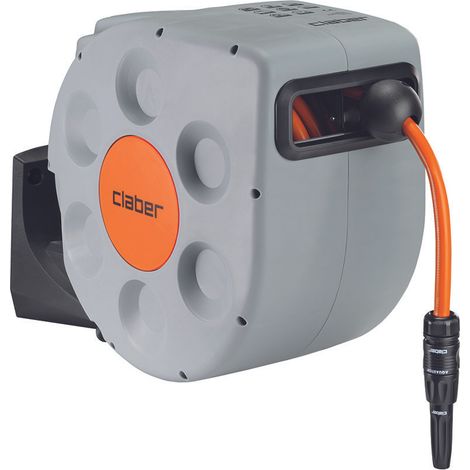 AVVOLGITUBO AUTOMATICO A PARETE ROTOROLL EVO  mt.20  cm.49x26,5x38  kg.9,5 8696    CLABER