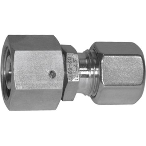 Raccord de réduction, cône d’étanchéité, écrou M22 x 1,5 i., tube Ø 1 15 mm, tube extérieur Ø 2 12 mm, PN max. 315 bar, acier inoxydable 1.4571 (1/3)