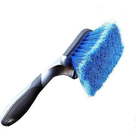 Brosse de nettoyage de jantes de pneus à long manche pour le nettoyage des roues de voiture (1/3)