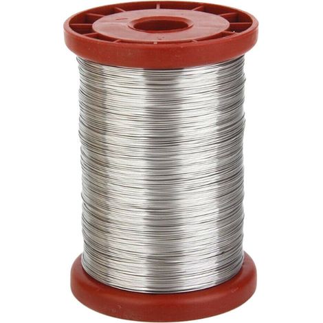 Fil de cadre de ruche en acier inoxydable de 0,55 mm, fil d'acier pour cadres de ruche, matériel apicole, outil pour ruche (1/5)