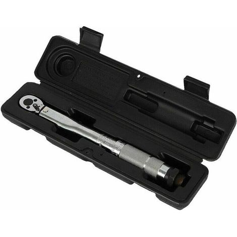 Ulisem Clé Dynamométrique 1/4 pouce calibrée 5-25 NM Cliquet Dynamométrique Boîte