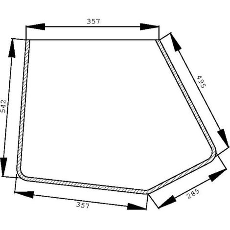 Vetro portiera inferiore ZETOR 59117962 (1/2)