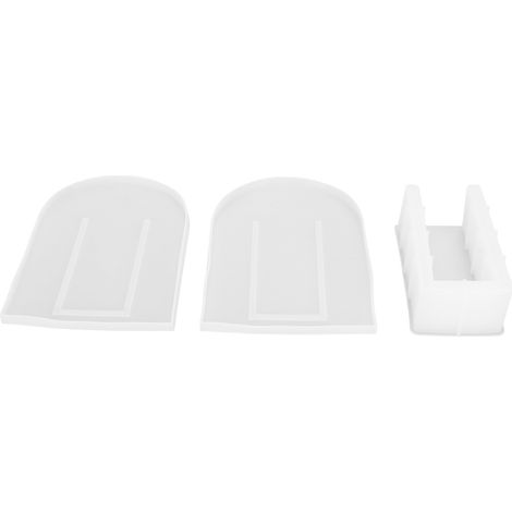 Moule à bougie en silicone 3D flexible arche, moule DIY pot doux pour décoration florale et aquarium, forme cintrée créative (1/5)