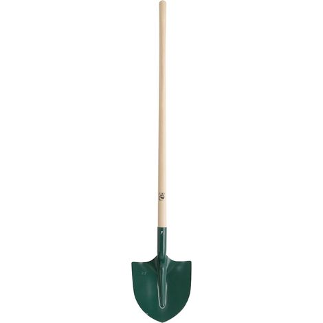 LEBORGNE Pelle ronde tôle 29 cm manche bois PEFC 110 cm - travaux de terrassement et bâtiment