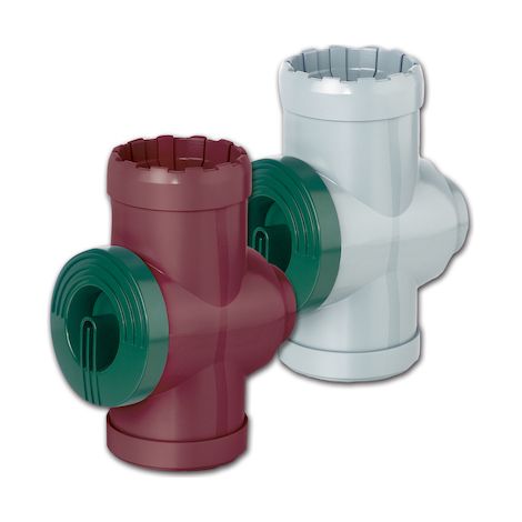 Roth Fallrohrfilter grau/Kunststoff