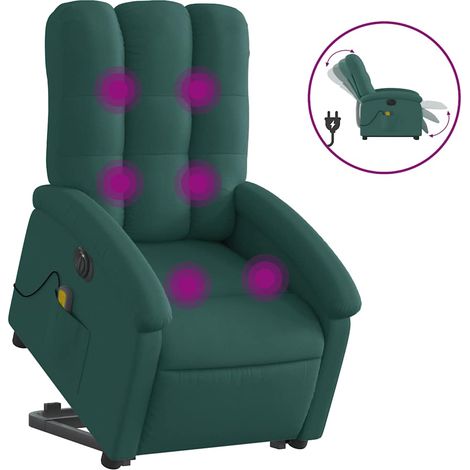 Maison Exclusive - Elektrischer Massagesessel mit Aufstehhilfe Du