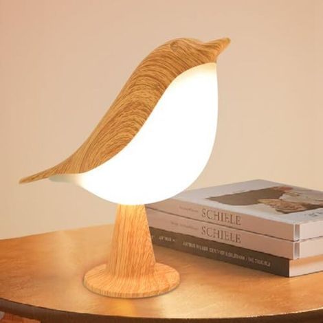Touch-Nachttischlampe, wiederaufladbare Tischleuchte mit 3 Dimmstufen (3000–6000 K, 1800 mAh), kabellos, ideal für Schlafzimmer oder Büro – Geschenkidee (1/5)