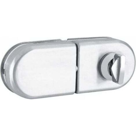 10-12mm Half-Circle Door Lock Stainless Steel Latch with Keys (1/4)
