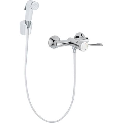 Miscelatore termostatico a leva clinica progressivo con doccetta igienica - Idral 900.24 (1/5)
