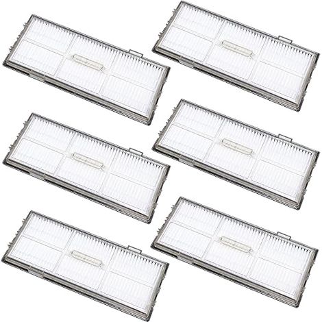 Cartouches filtrantes (lot de 6), compatibles avec les aspirateurs robots S8/S8+/S8 Pro Ultra/S7/S7 MaxV/S7 MaxV Ultra/S7 Pro Ultra (1/5)