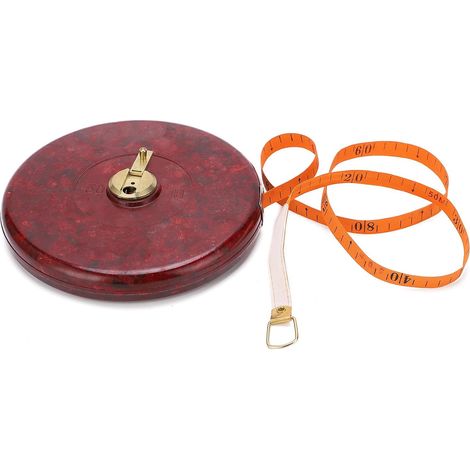 Ruban à Mesurer en Tissu de 164 Pieds, Outil de Mesure Flexible et Rétractable de Haute Précision pour Chantier de Construction (1/5)