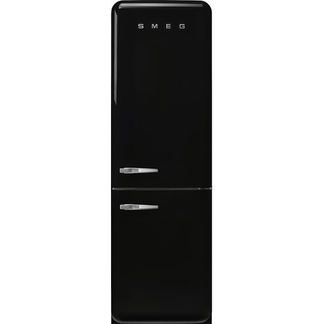 Smeg FAB32RBL6 frigorifero con congelatore Libera installazione 331 L Nero Made in Italy. Capacità netta totale: 331 L. Cerniera porta: Destra, Tipo di display: LED. Classe climatica: SN-T, Emissio... (1/4)