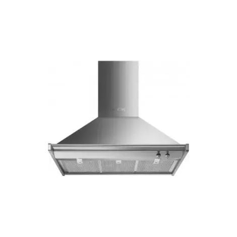 Hotă décorative Smeg kd90hxe acier inoxydable 815 m³/h (1/2)