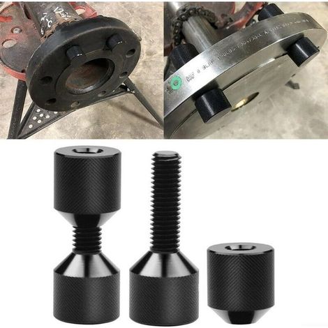 Lot de 2 aligneurs de bride à deux trous en aluminium - Accessoire d'assemblage pour tuyaux, solutions de montage efficaces et précises (1/5)