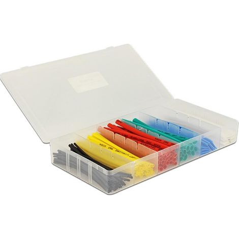 Delock Kit 100 Tubi Colorati Guaina Termorestringente per Isolamento Cavi (1/2)