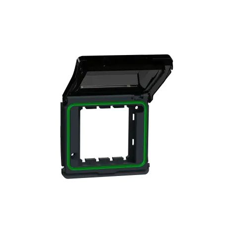 Adaptateur pour fonction 45 x 45 - Composable - IP55 - IK07 - Gris - Mureva Styl - MUR35110 - Schneider