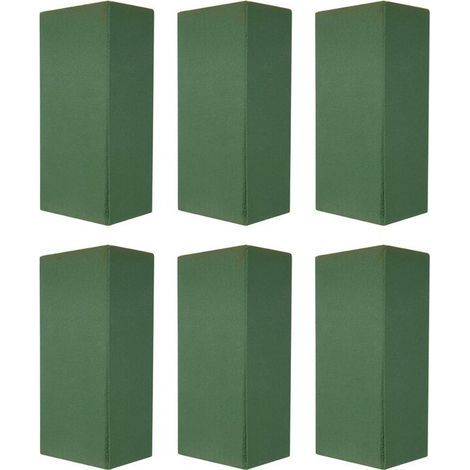 6 PCS Floral Briques en Mousse Emballage de Fleurs Arrangement Fleurs Fleurs Fournitures pour Fleurs Artificielles Plantes DéCor (1/4)