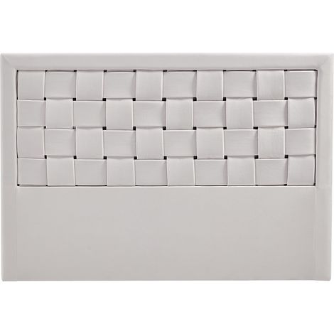 Tête de lit - 160 cm - Velours - Beige - JENNA