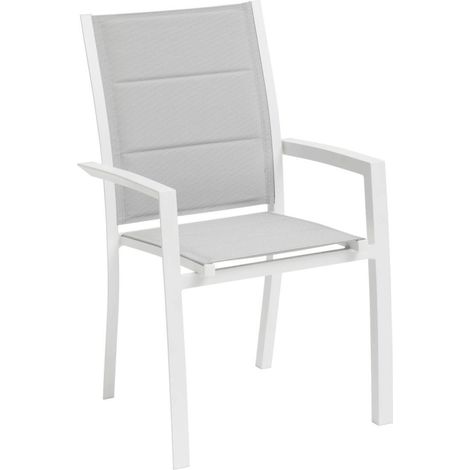 Sedia Allure grigio ghiaccio/bianco