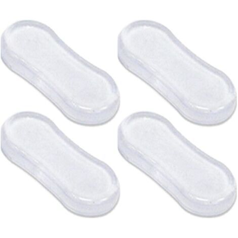 PA Tampons Abattant WC Silencieux Universels Adhésifs Protection Pare-Chocs Siège Toilette (1/4)