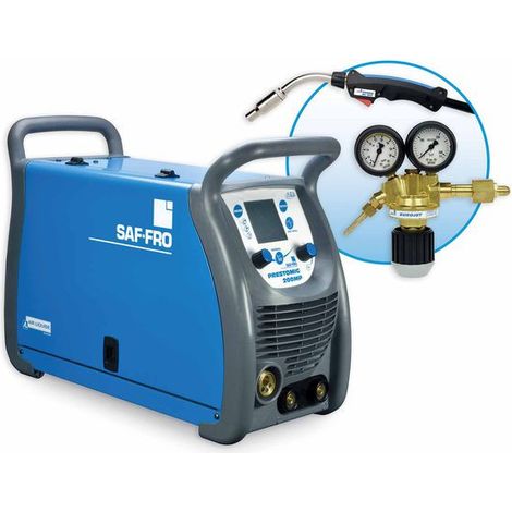 Poste à souder MMA 210A – Soudage MIG-MAG/TIG – Affichage digital – Pour acier carbone, inox et aluminium – W100000009 – Saf-Fro (1/3)