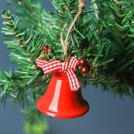 Cloche De Noël - En Fer Forgé - Décoration Murale Porte Arbre De Noël - 12 X 5 5 X 5 5 Cm - 1 Pièce (1/5)