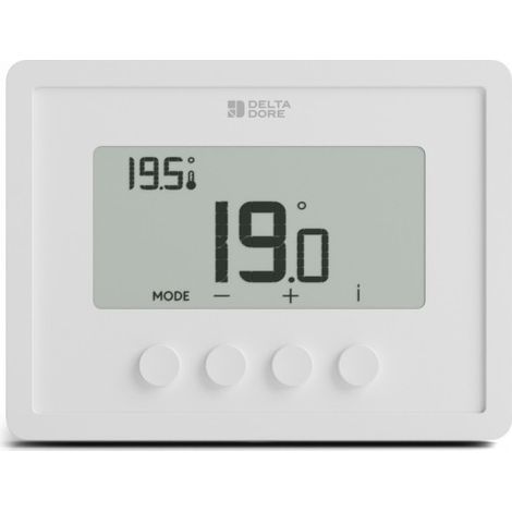 Tybox Control XL Boîtier d'ambiance sans-fil - rectangulaire - Delta Dore 6300056